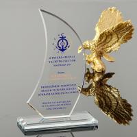 P204 Kristal Cam Plaket